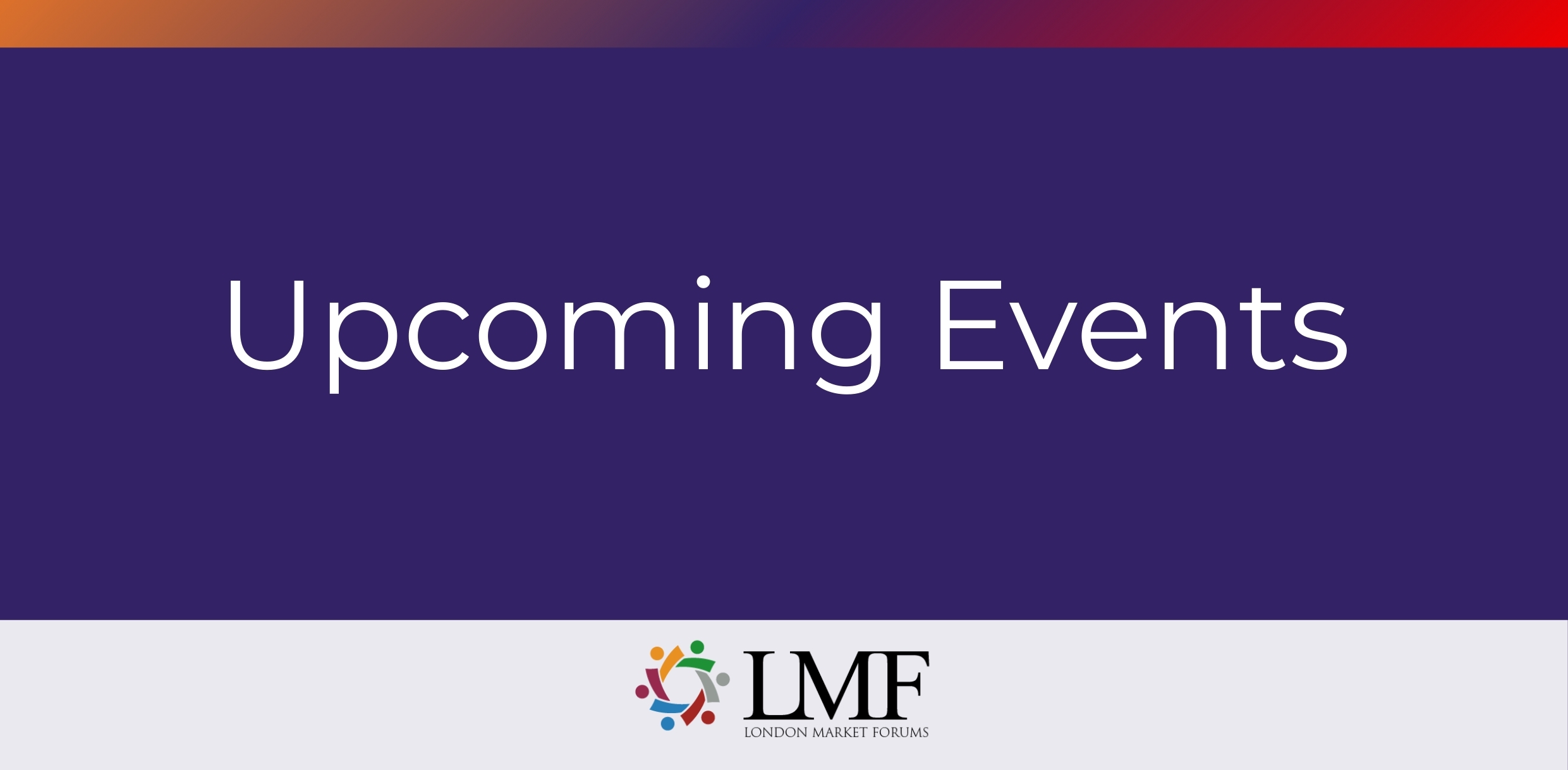 Upcoming Events Graphic